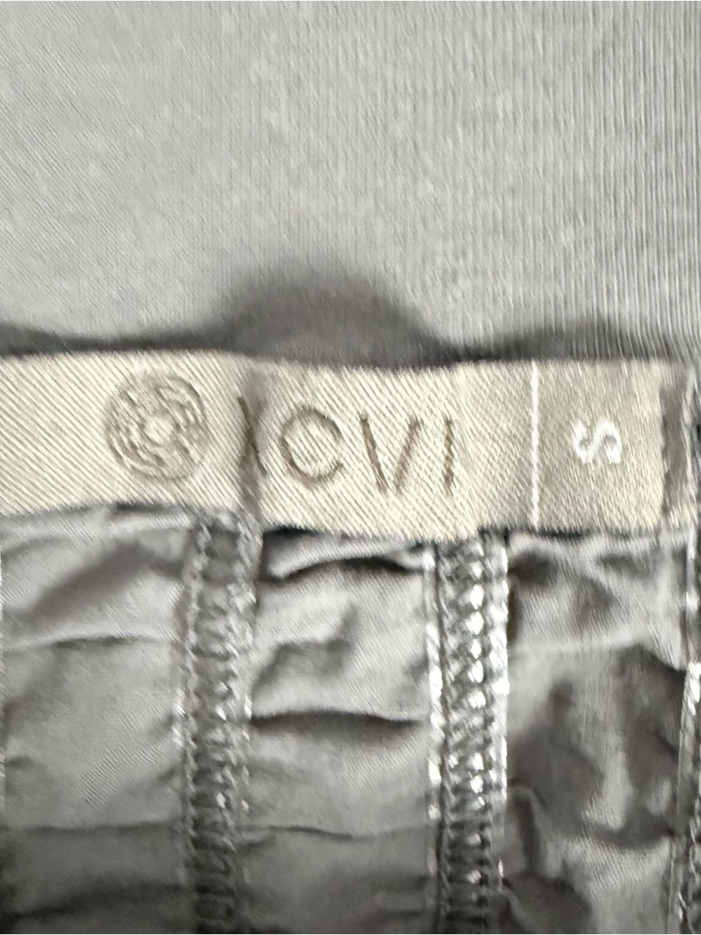 XCVI Ruched Midi Skirt Gray Size S - Picture 6 of 7